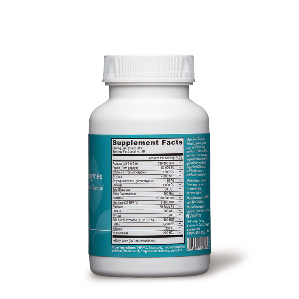 Keto-Green® Enzymes Digestive Enzyme Supplement for Keto Diets