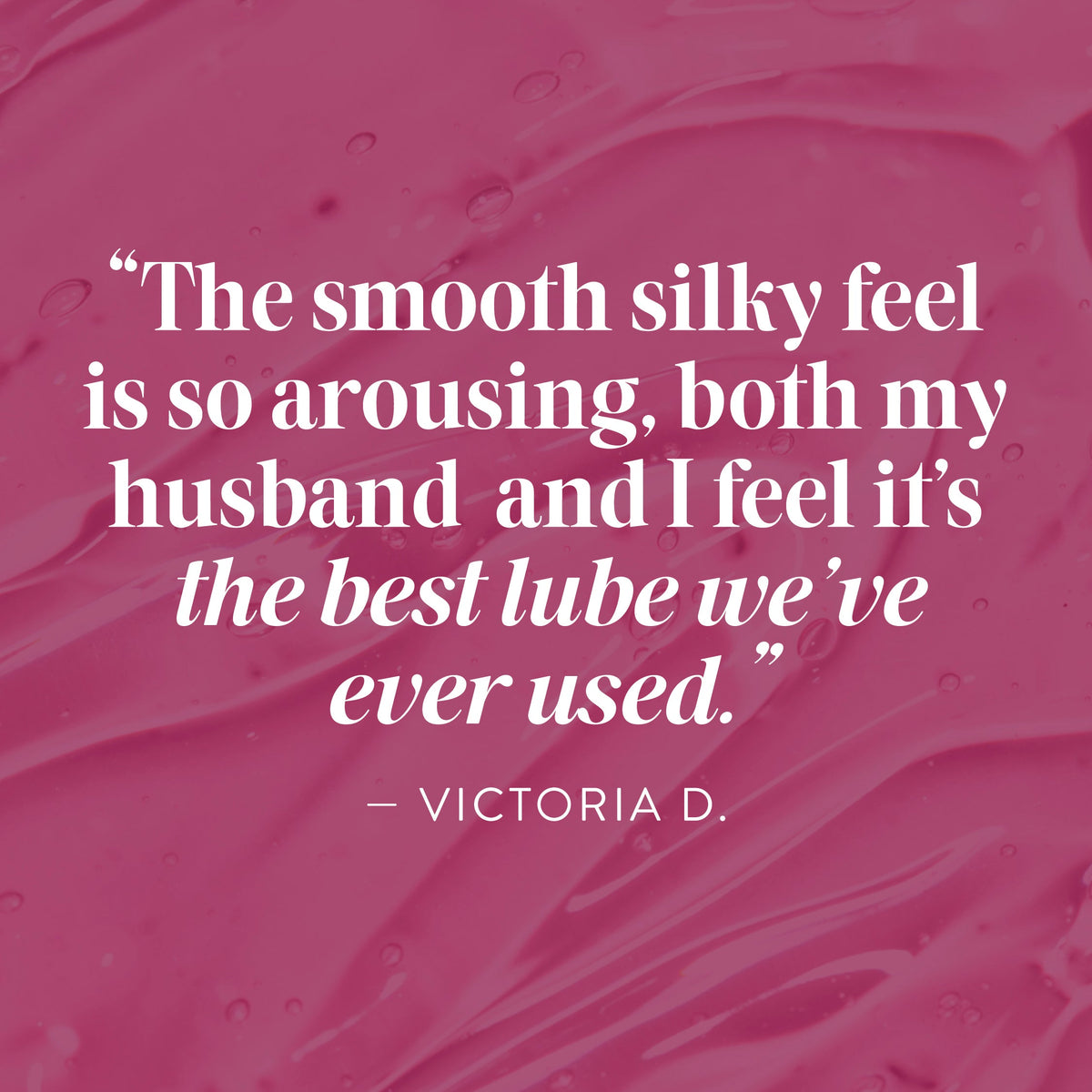 Velvé® Aloe-Based Lubricant for Comfort & Dryness During Intimacy