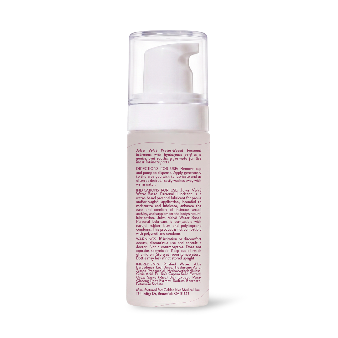 Velvé® Aloe-Based Lubricant for Comfort & Dryness During Intimacy