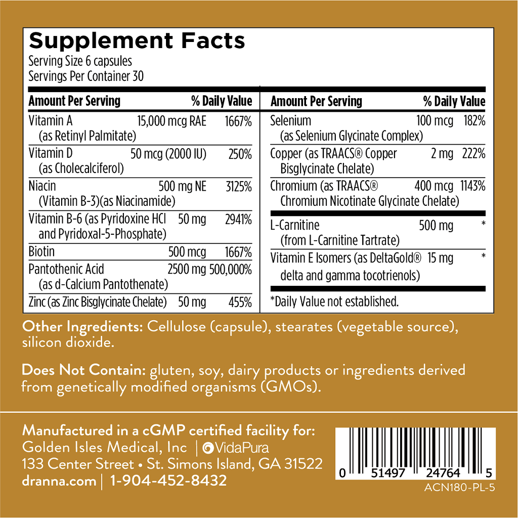 Bright & Beautiful® Skin, Hair & Eye Support Supplement